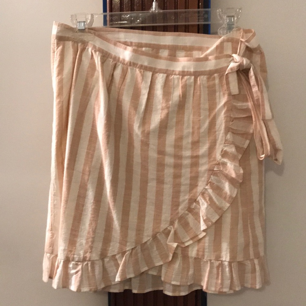 NWOT J.Crew Wrap Skirt